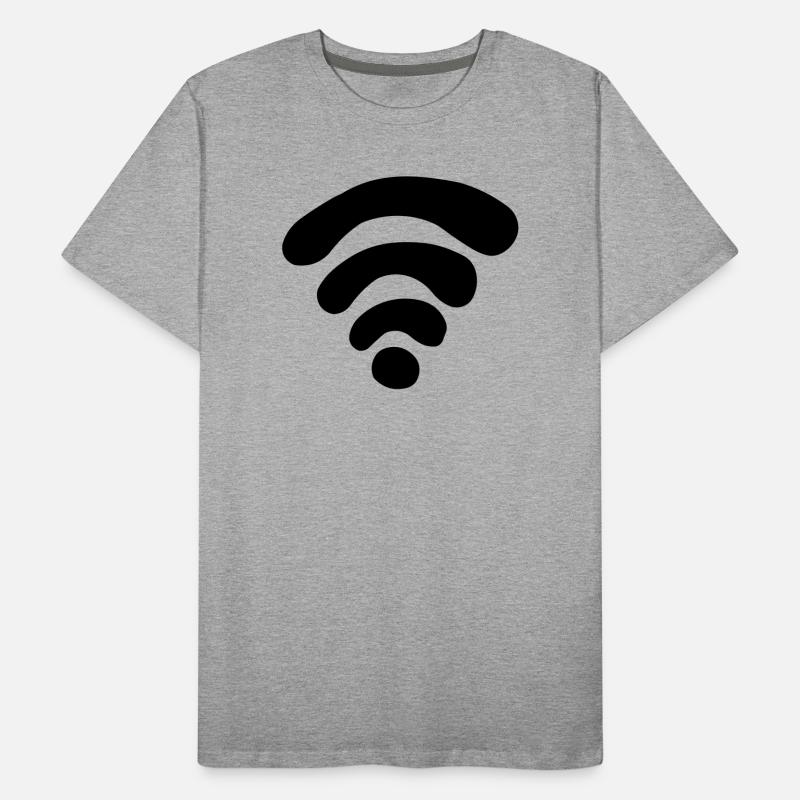 WiFi T-shirt bio Premium Homme