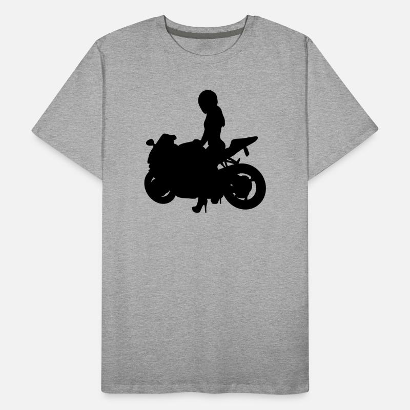 Motorcycle T-shirt bio Premium Homme