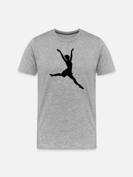 Dancer - Men's Premium Organic T-Shirt - heather grey
