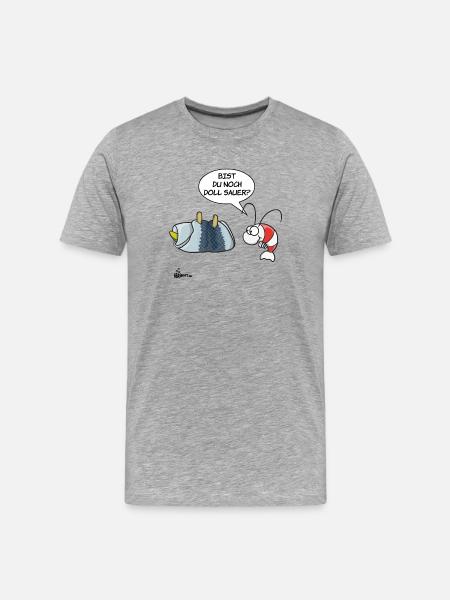 Rollmops - T-shirt bio Premium Homme - gris chiné