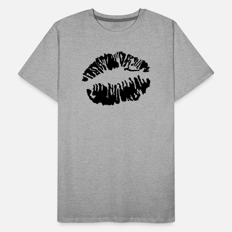 Rosebud mouth Men's Premium Organic T-Shirt