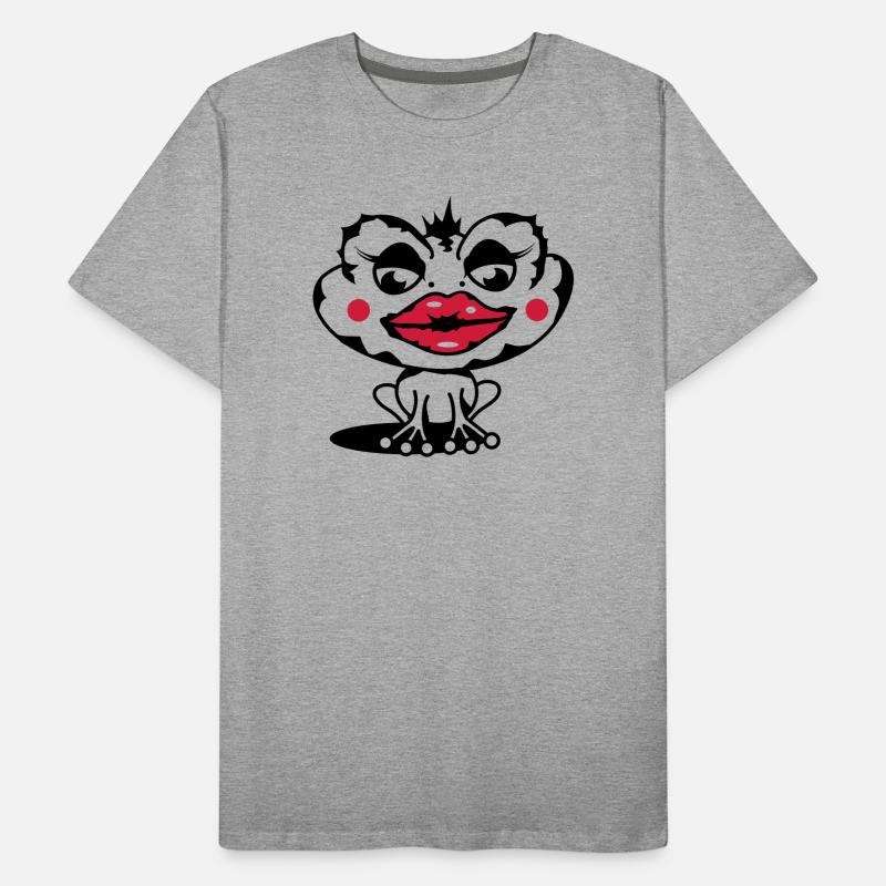 A toad with a thick lip Men's Premium Organic T-Shirt