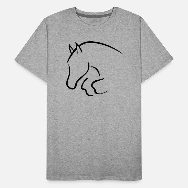 show cavalier T-shirt bio Premium Homme