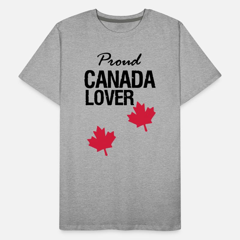 Canada Lover Men's Premium Organic T-Shirt