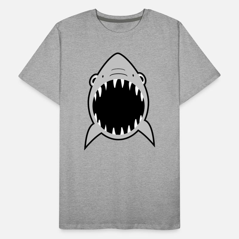 shark Men's Premium Organic T-Shirt
