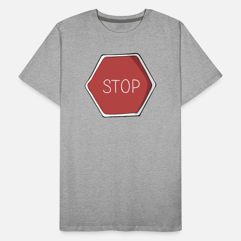 stop Men's Premium Organic T-Shirt
