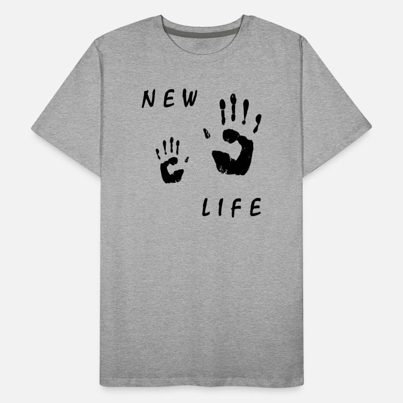 main bébé T-shirt bio Premium Homme