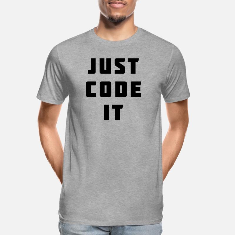 Il suffit de le coder T-shirt bio Premium Homme