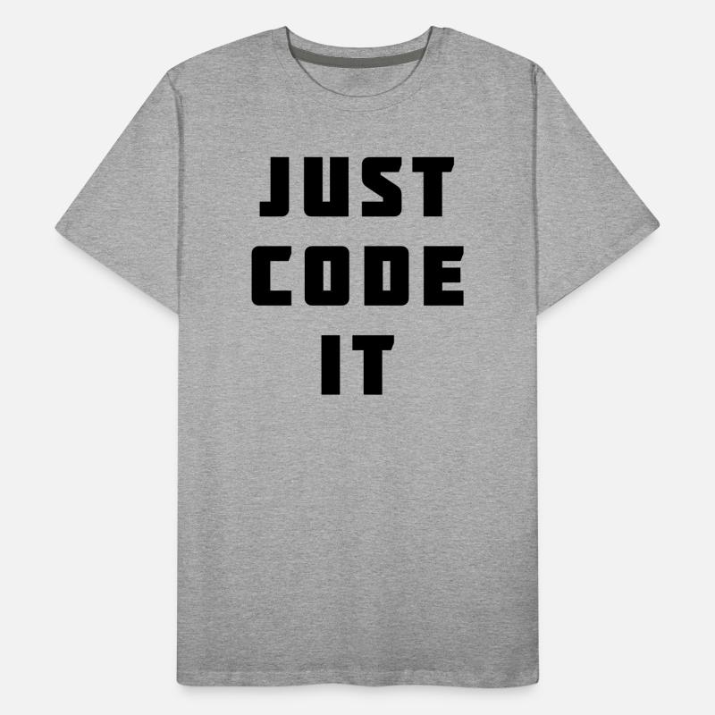 Il suffit de le coder T-shirt bio Premium Homme
