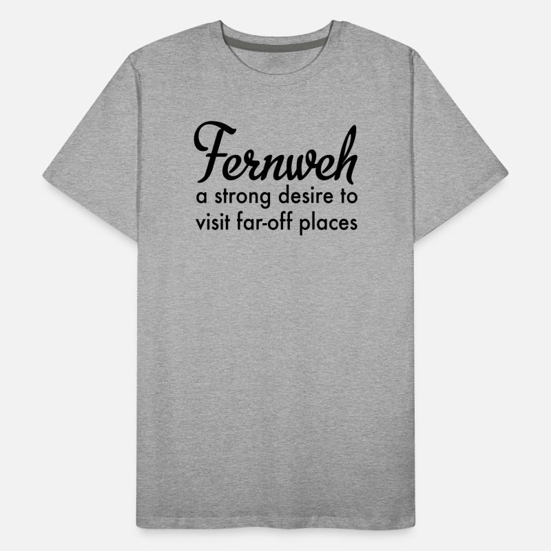Nostalgie à distance T-shirt bio Premium Homme