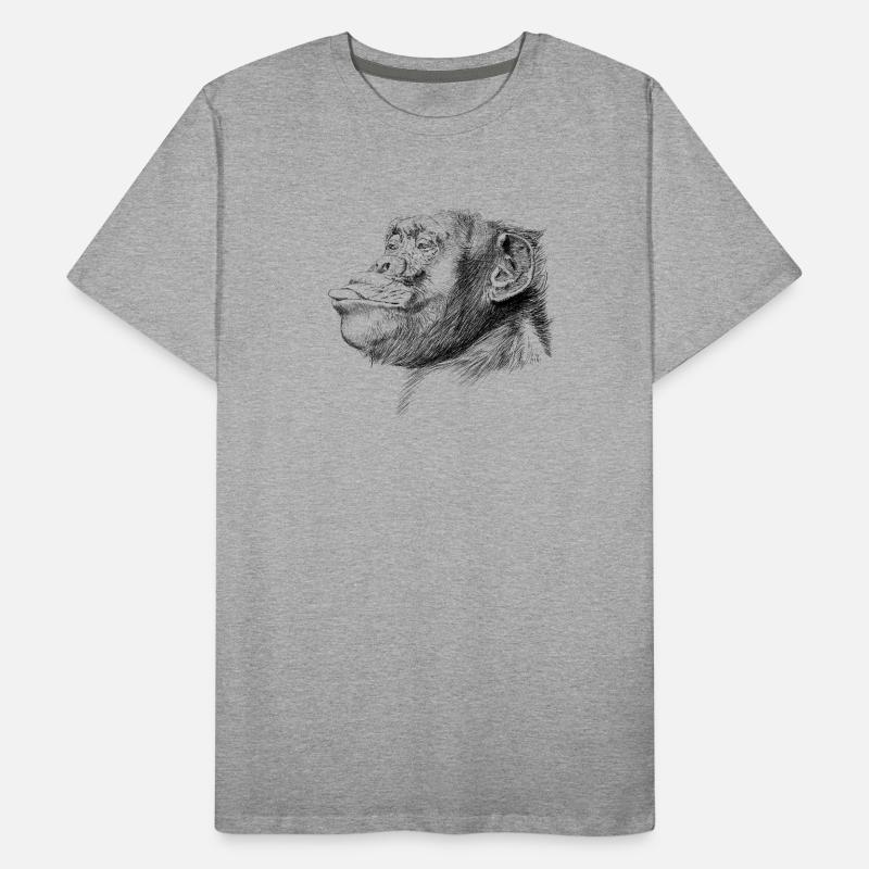 Monkey Men's Premium Organic T-Shirt