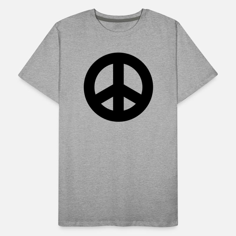 Peace sign Men's Premium Organic T-Shirt