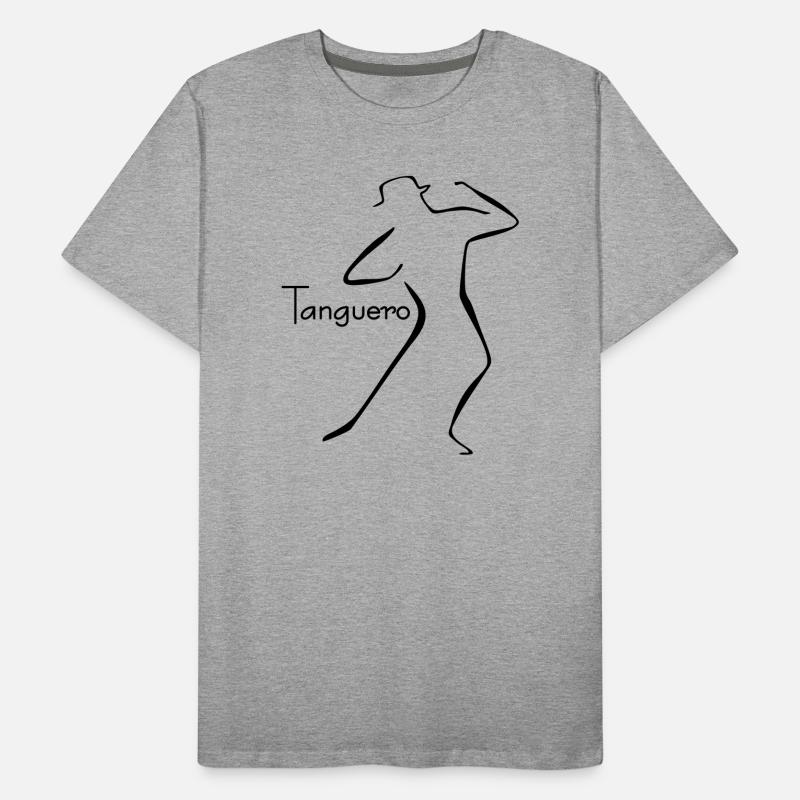 Tango-5 Männer Premium Bio T-Shirt
