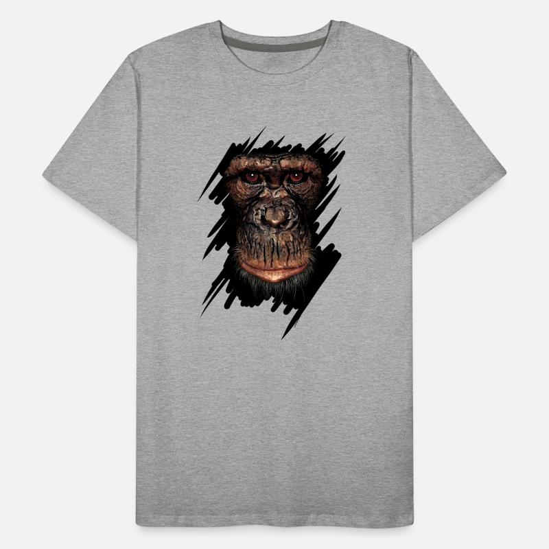 Monkey Men's Premium Organic T-Shirt