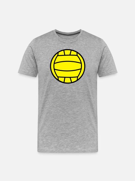 2541614 15552611 volley - Men's Premium Organic T-Shirt - heather grey