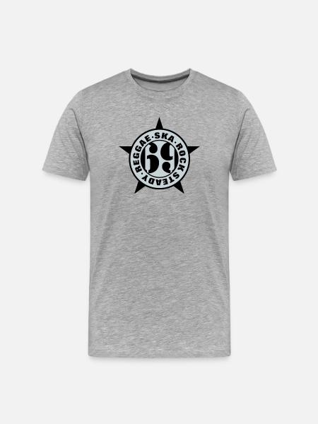 Ska, Rock Steady, Reggae 69 - Men's Premium Organic T-Shirt - heather grey