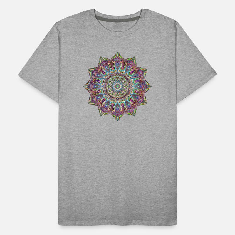mandala Men's Premium Organic T-Shirt