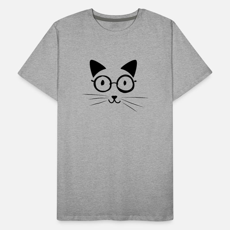 Chat chat cadeau T-shirt bio Premium Homme