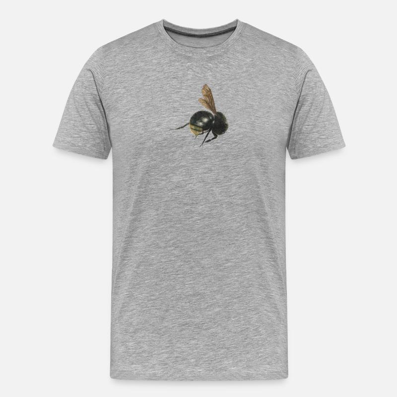 Hummel - Männer Premium Bio T-Shirt - Grau meliert