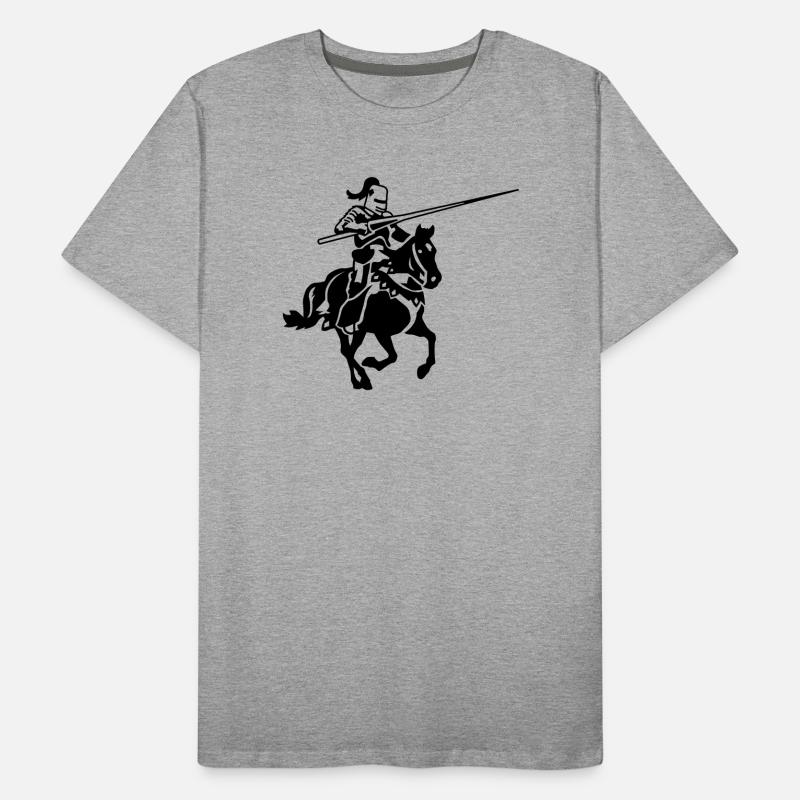 Ritter Männer Premium Bio T-Shirt