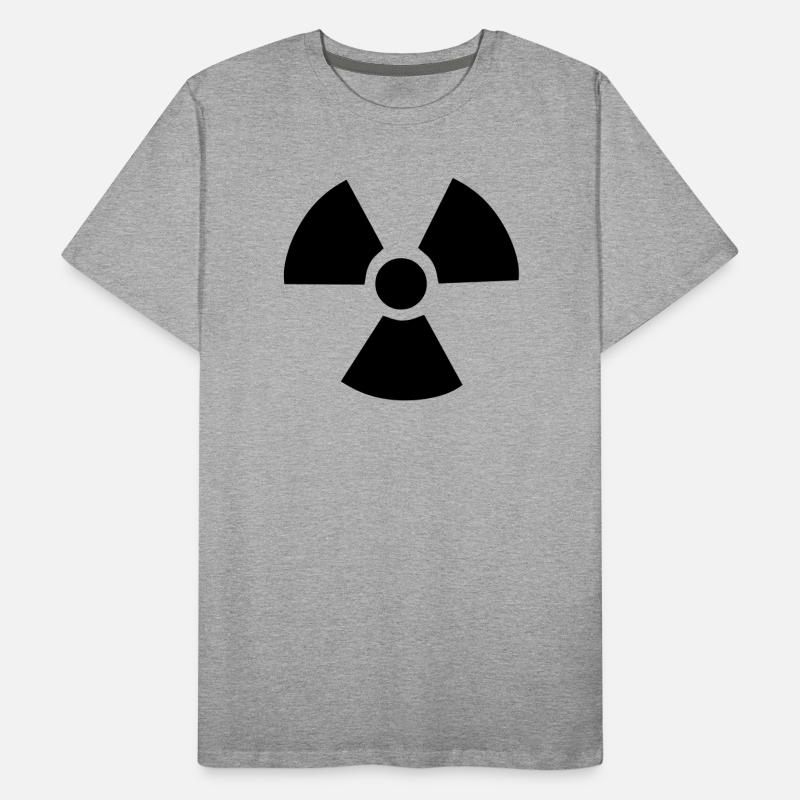 Radioactive Symbol Men's Premium Organic T-Shirt