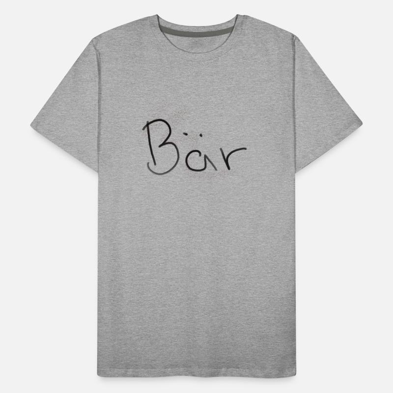 bear Men's Premium Organic T-Shirt