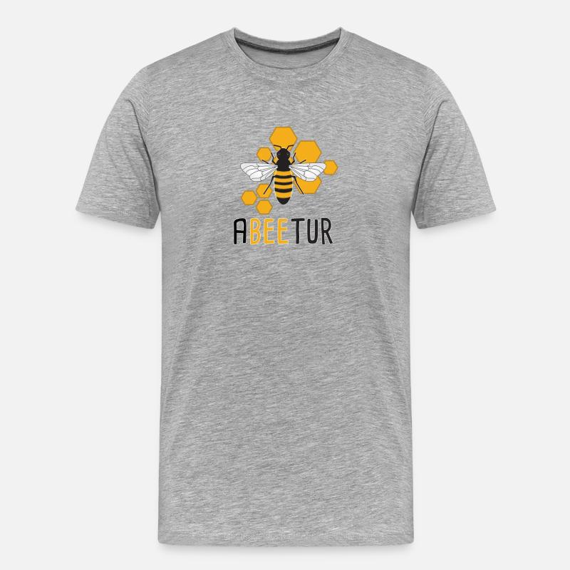 Lycée - T-shirt bio Premium Homme - gris chiné