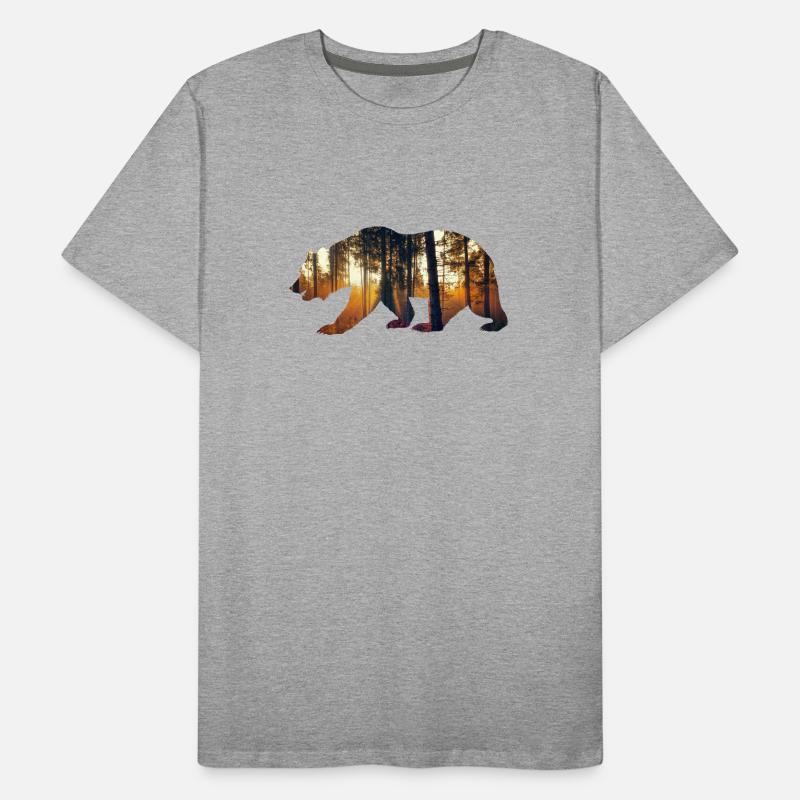 bear Men's Premium Organic T-Shirt