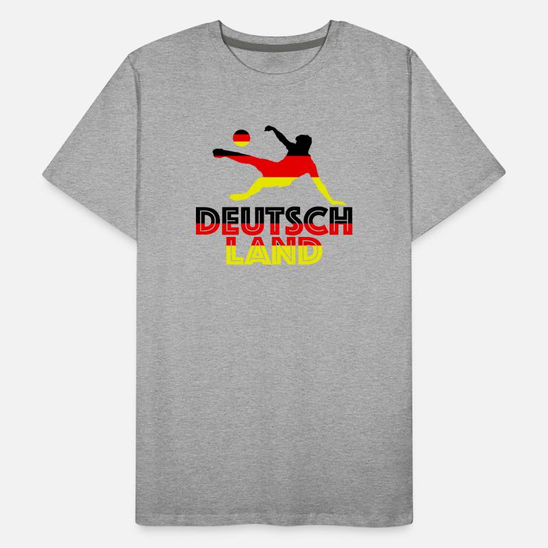 Deutschland Männer Premium Bio T-Shirt