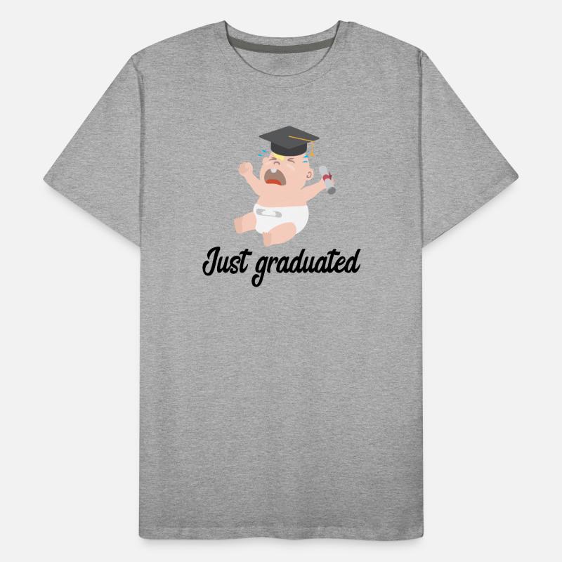 Just Graduated Men's Premium Organic T-Shirt