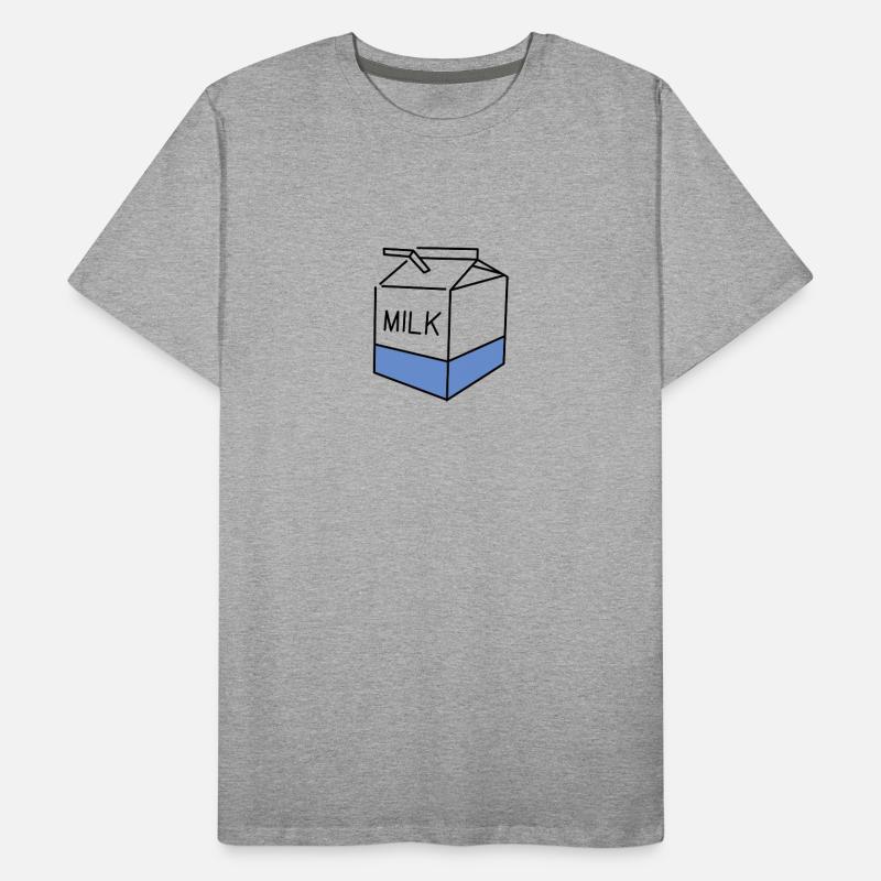 Milch Männer Premium Bio T-Shirt