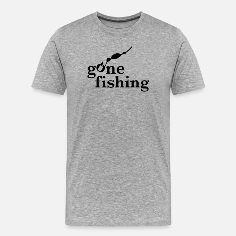 angling - Men's Premium Organic T-Shirt - heather grey