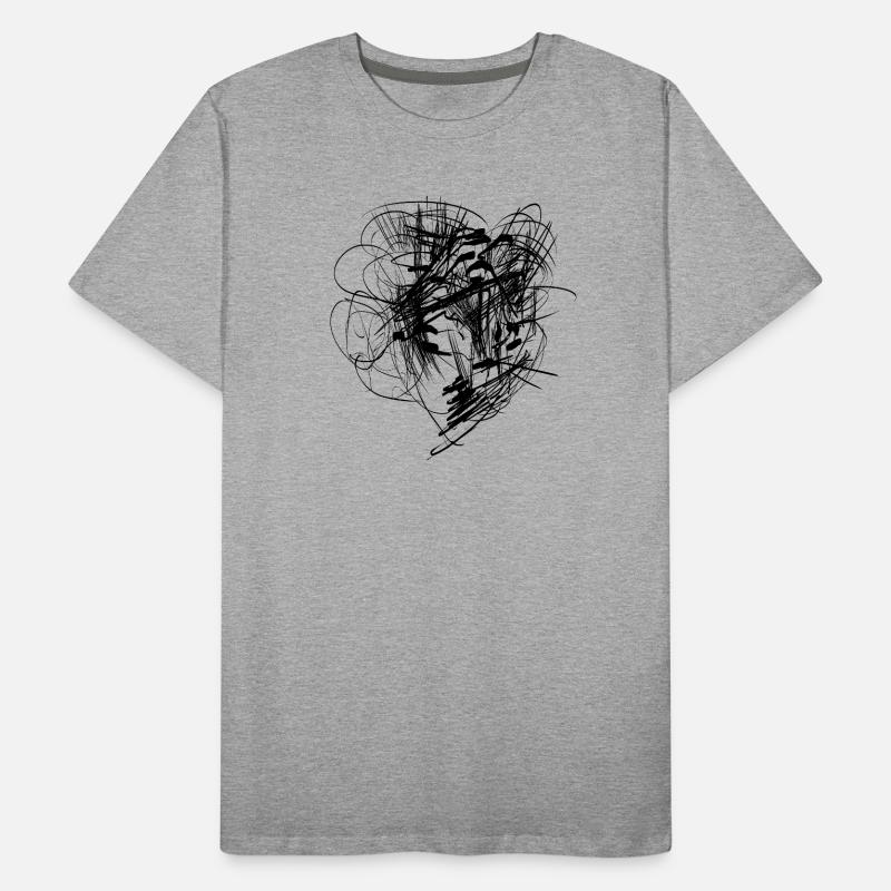Abstrait T-shirt bio Premium Homme