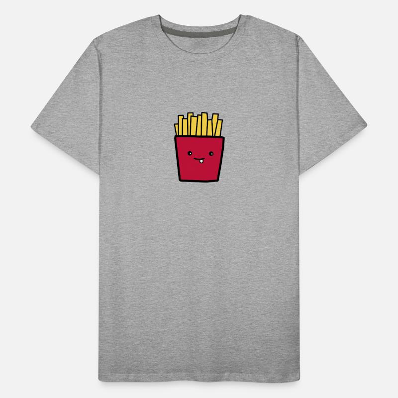 Pommes Männer Premium Bio T-Shirt