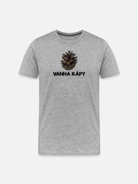 Alter Haufen - Männer Premium Bio T-Shirt - Grau meliert