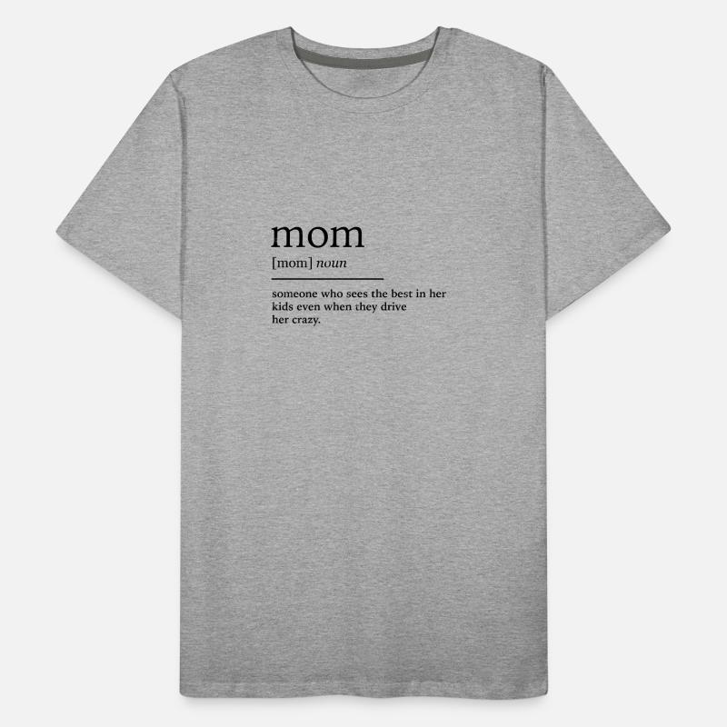 Mutter Männer Premium Bio T-Shirt