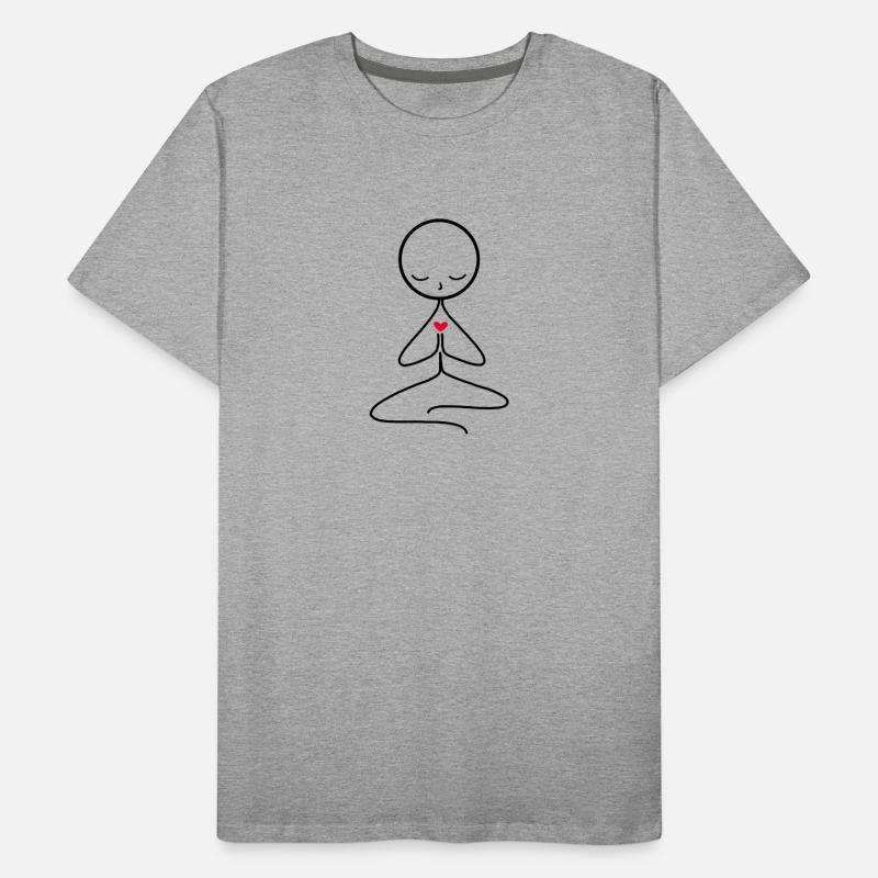 meditation Men's Premium Organic T-Shirt