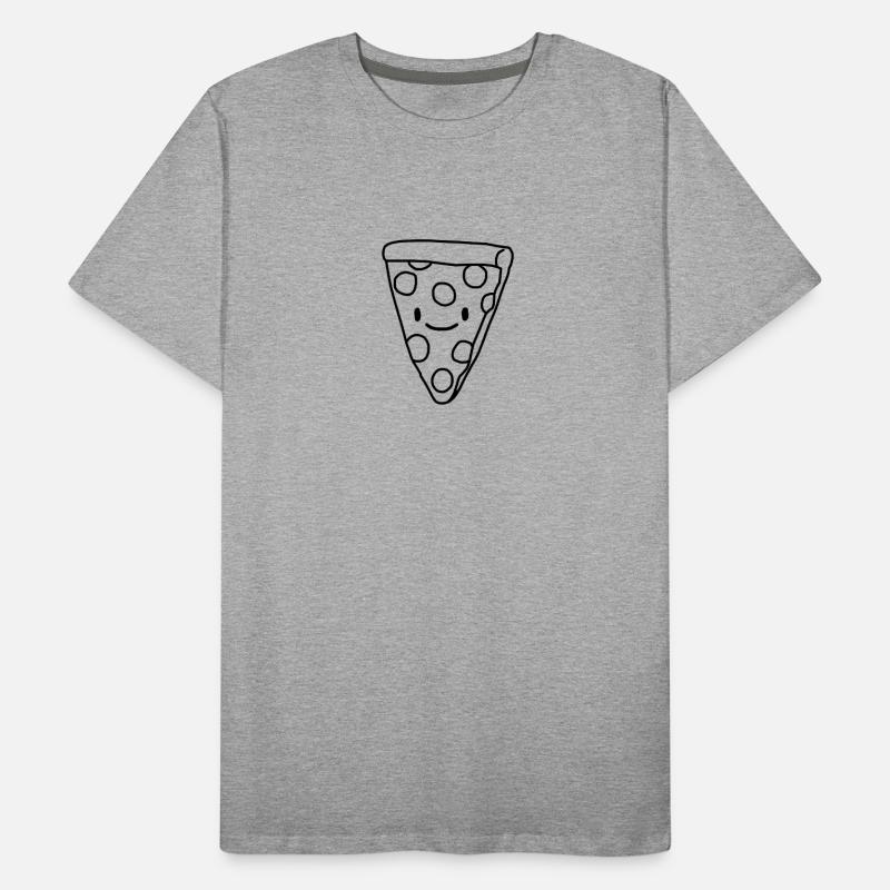 pizza Men's Premium Organic T-Shirt