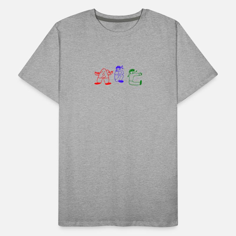 My ABC Men's Premium Organic T-Shirt