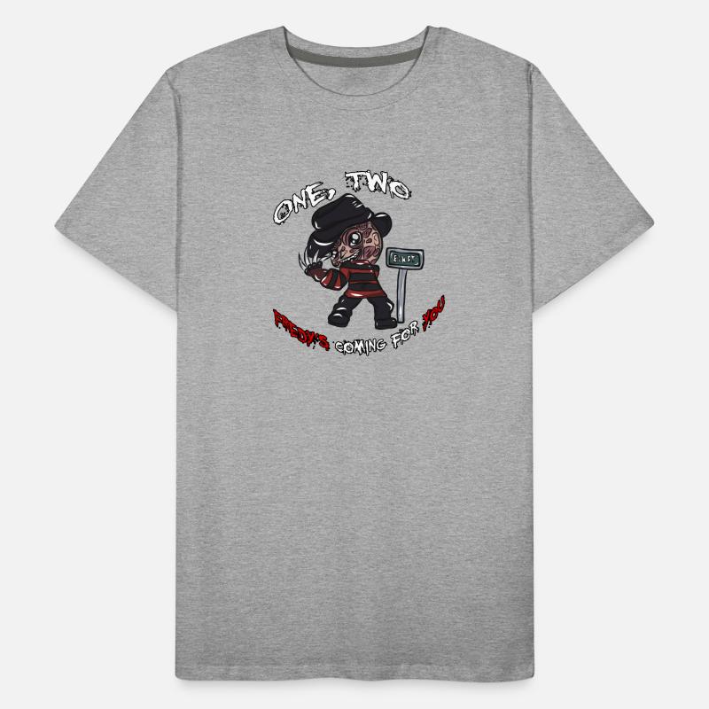 Freddy Halloween Geschenk Männer Premium Bio T-Shirt