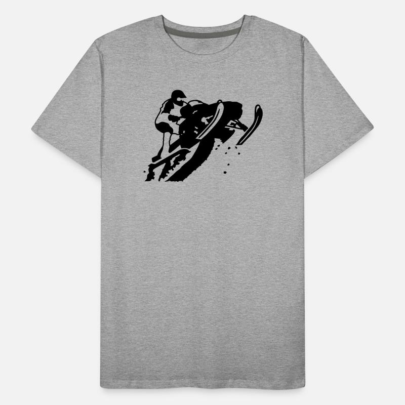 snowmobile_2 Men's Premium Organic T-Shirt
