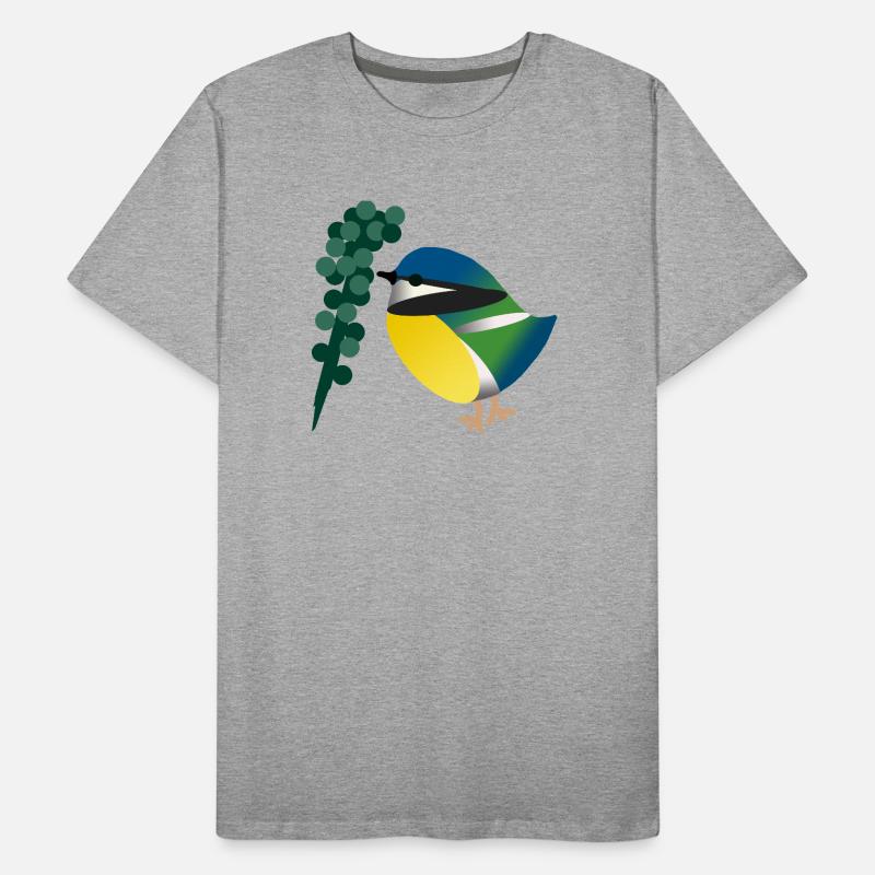 vogel Männer Premium Bio T-Shirt