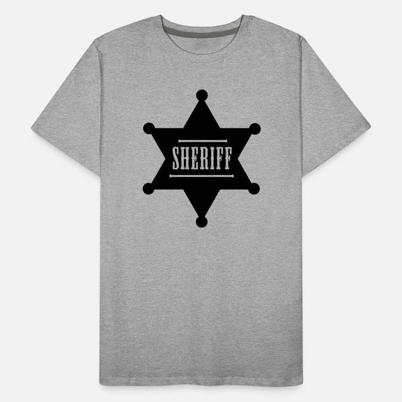 sheriff Chef Männer Premium Bio T-Shirt