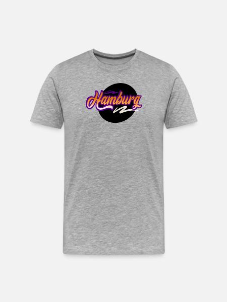 Hambourg - T-shirt bio Premium Homme - gris chiné