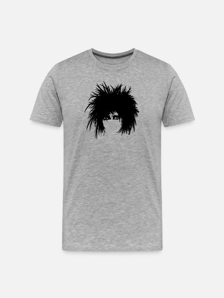Dark Wave Electro Pop Punk 80s - Men's Premium Organic T-Shirt - heather grey