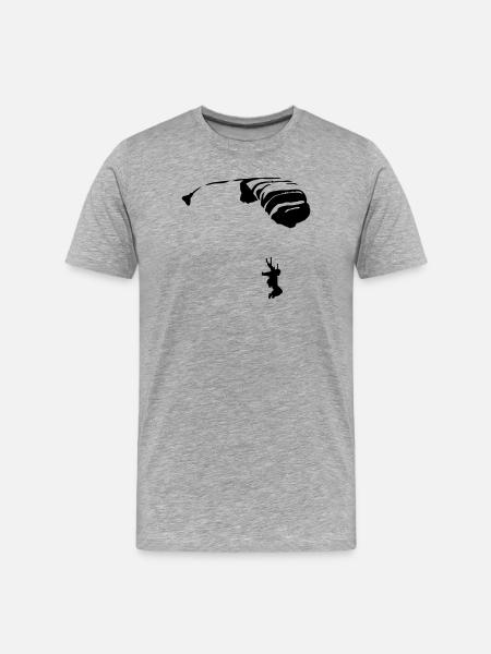 Parachute - T-shirt bio Premium Homme - gris chiné