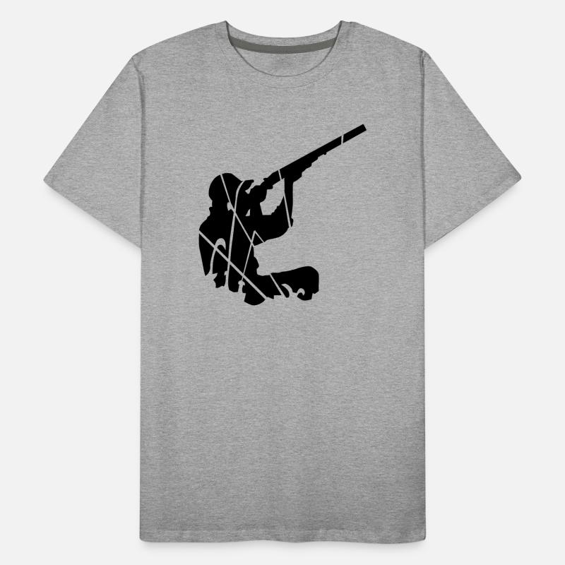 chasseur T-shirt bio Premium Homme