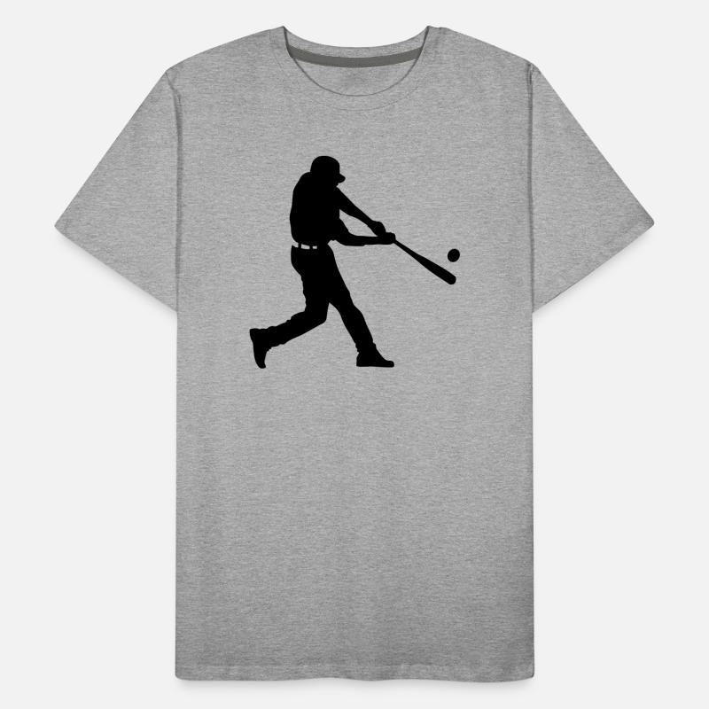 baseball player Men's Premium Organic T-Shirt