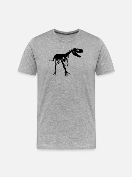 dino - T-shirt bio Premium Homme - gris chiné