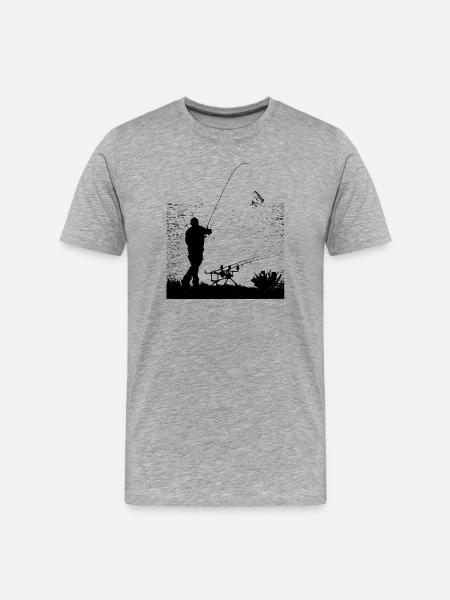 fisher - T-shirt bio Premium Homme - gris chiné